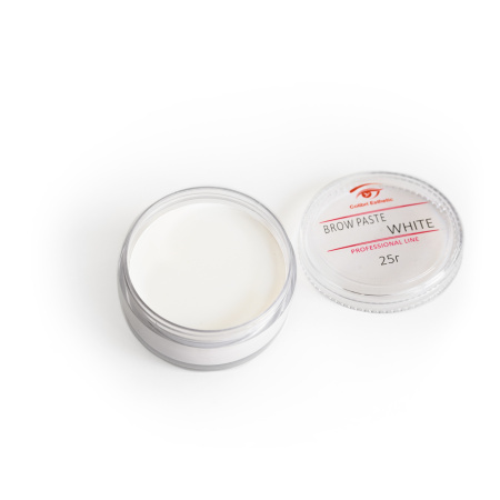 Паста для создания формы бровей  белая Brow paste white Colibri, 25 гр.